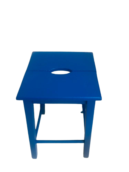 Painter's stool blue