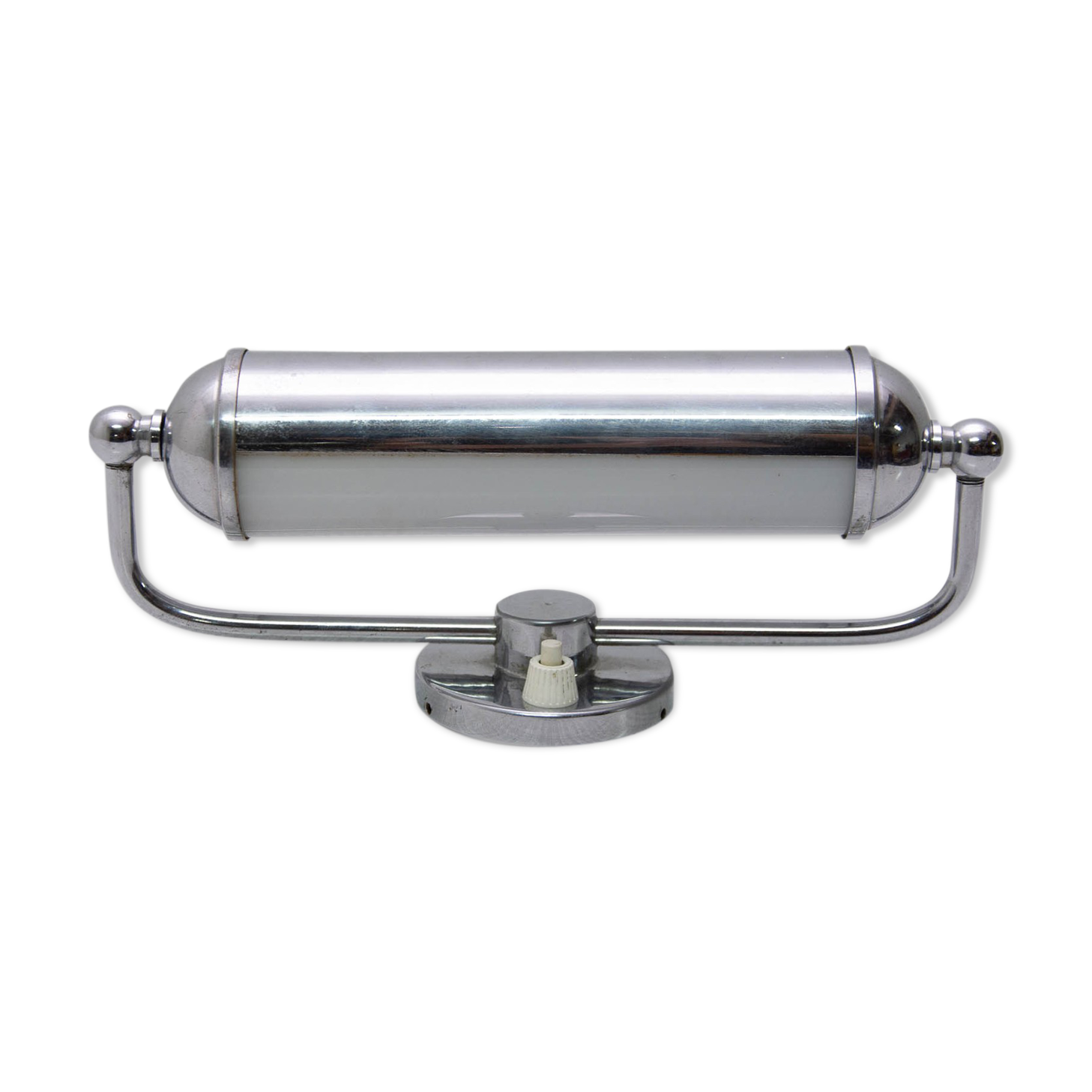 Bauhaus chromium plated wall lamp, 1940