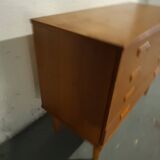 Scandinavian teak chest of drawers, 1960s design