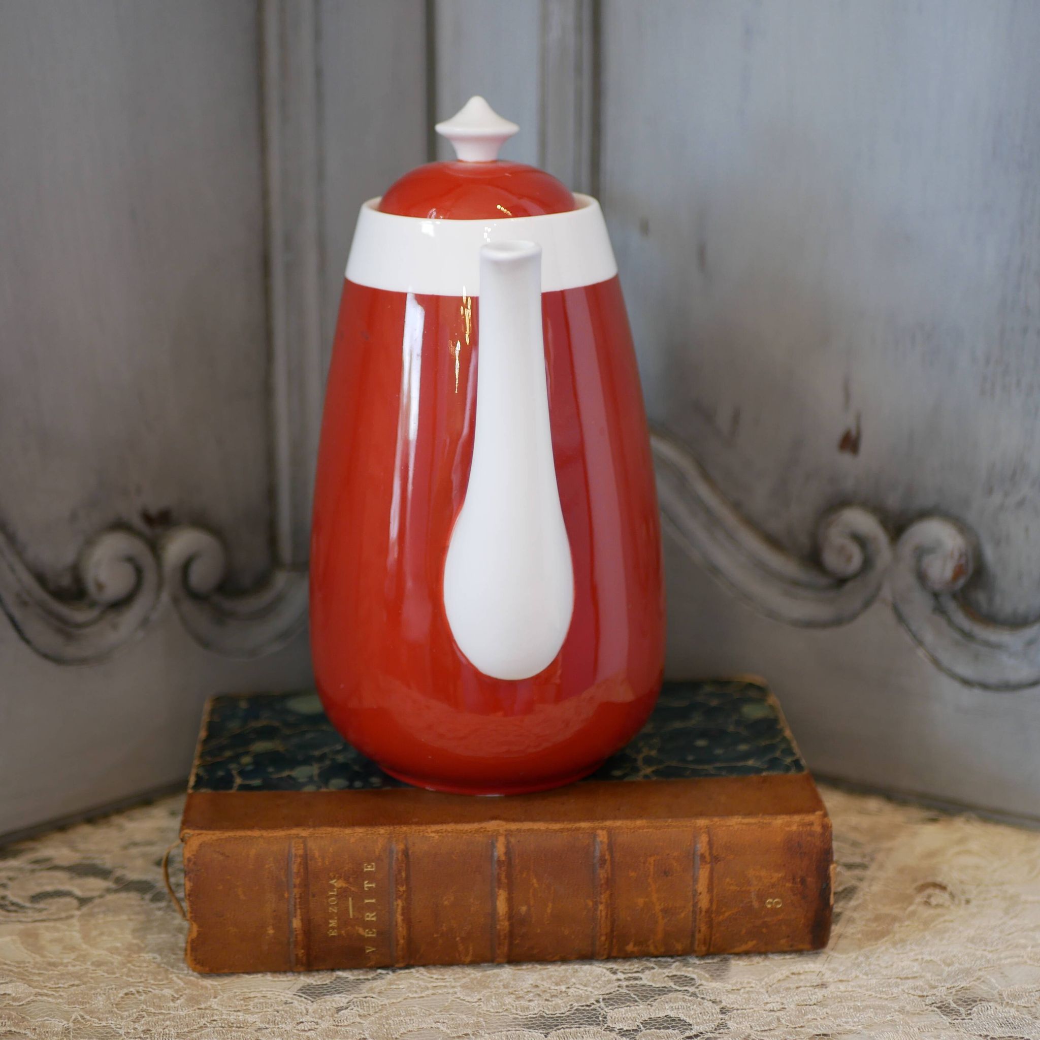 Mid-century English Spode coffee pot