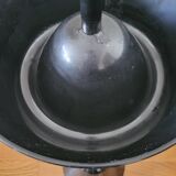 Black “Servofumo” ashtray by Zanotta Achille and Pier Castiglioni 1960 Italy Vintage