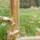 Mirror beveled style gilt frame Louis XV XIXème 103x173cm