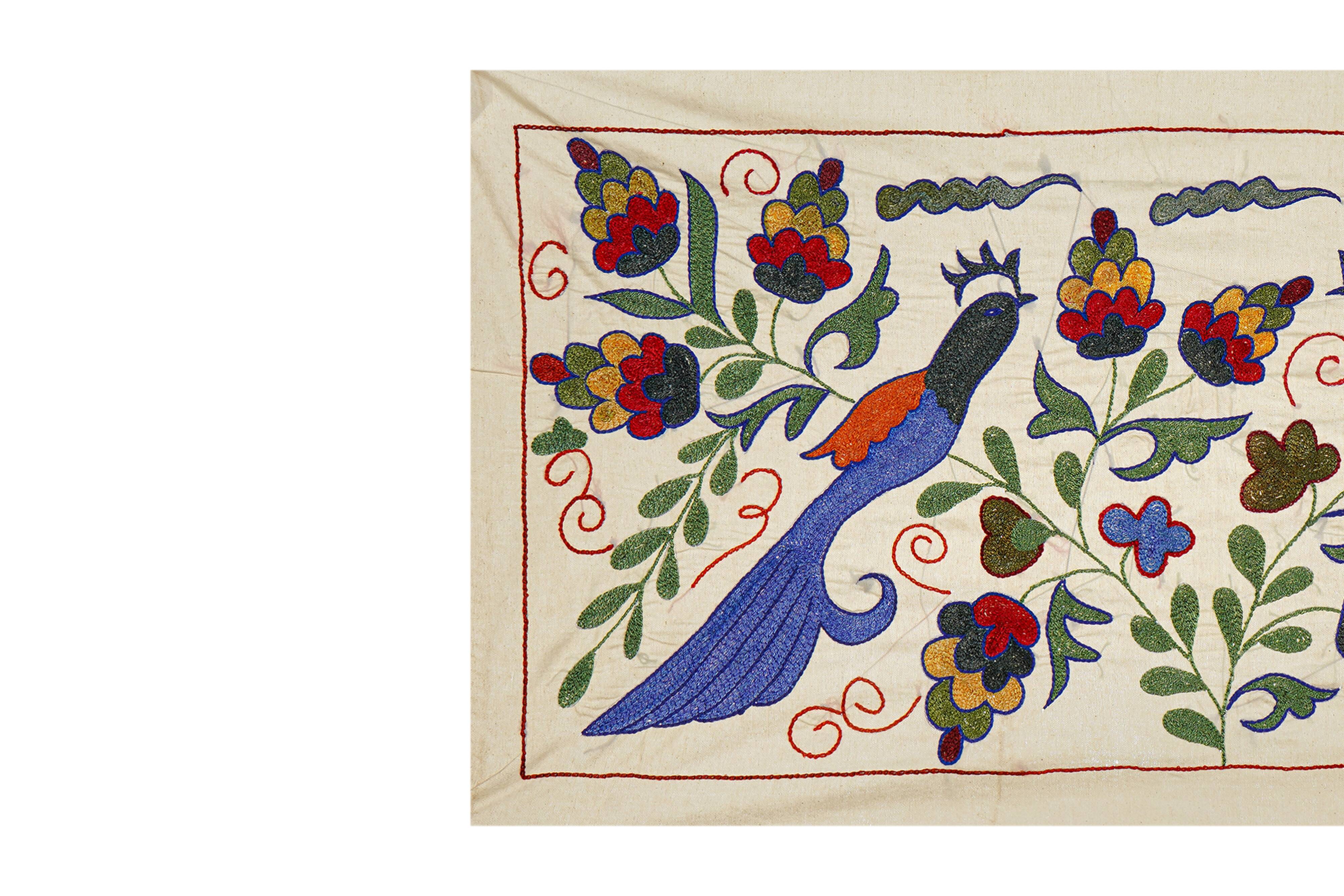 Vintage Turkish hand-knotted rug 46x90 cm