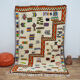 Handmade moroccan berber carpet 253 x 160 cm
