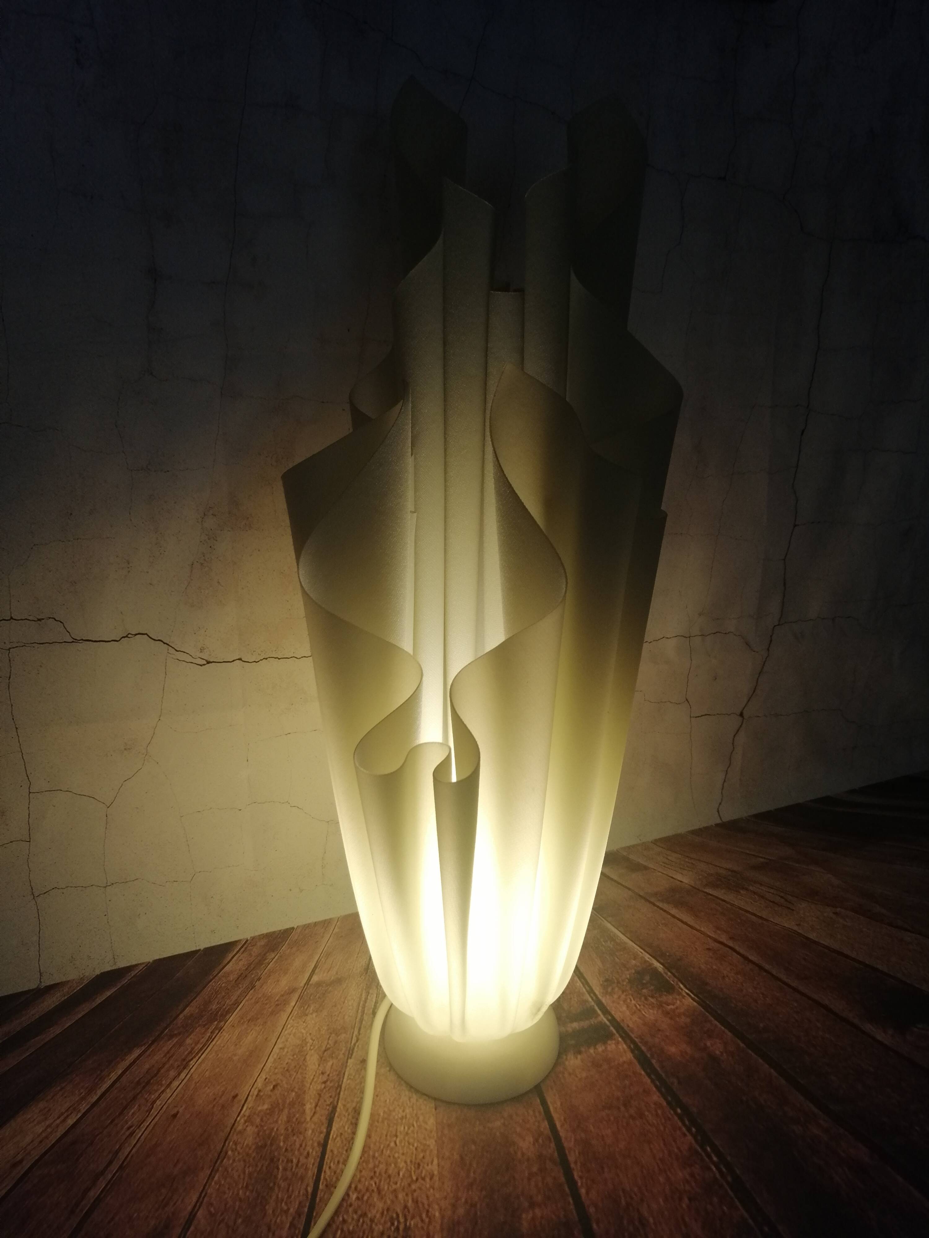 Lampe Athena de Georgia Jacob vert H52 cms