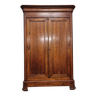 Antique cabinet wardrobe 19th century walnut