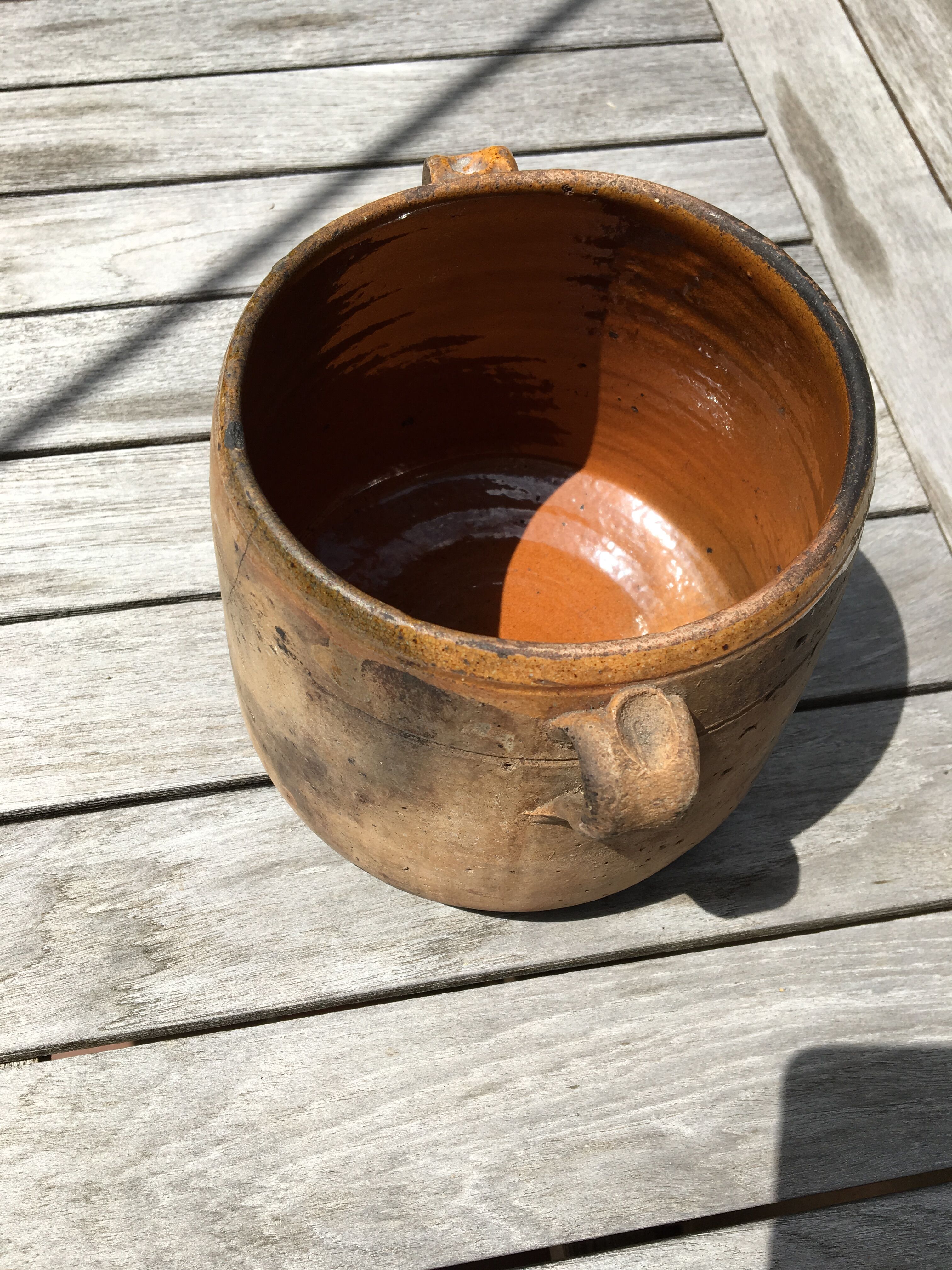 Old Terracotta Pot VALLAURIS - Pot