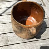 Pot en terre cuite Vallauris marmite