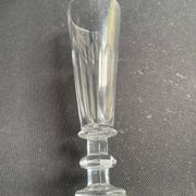 6 Baccarat/Saint Louis champagne flutes - Mid 19th century