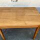 Table bistrot vintage annee 1950 en hetre