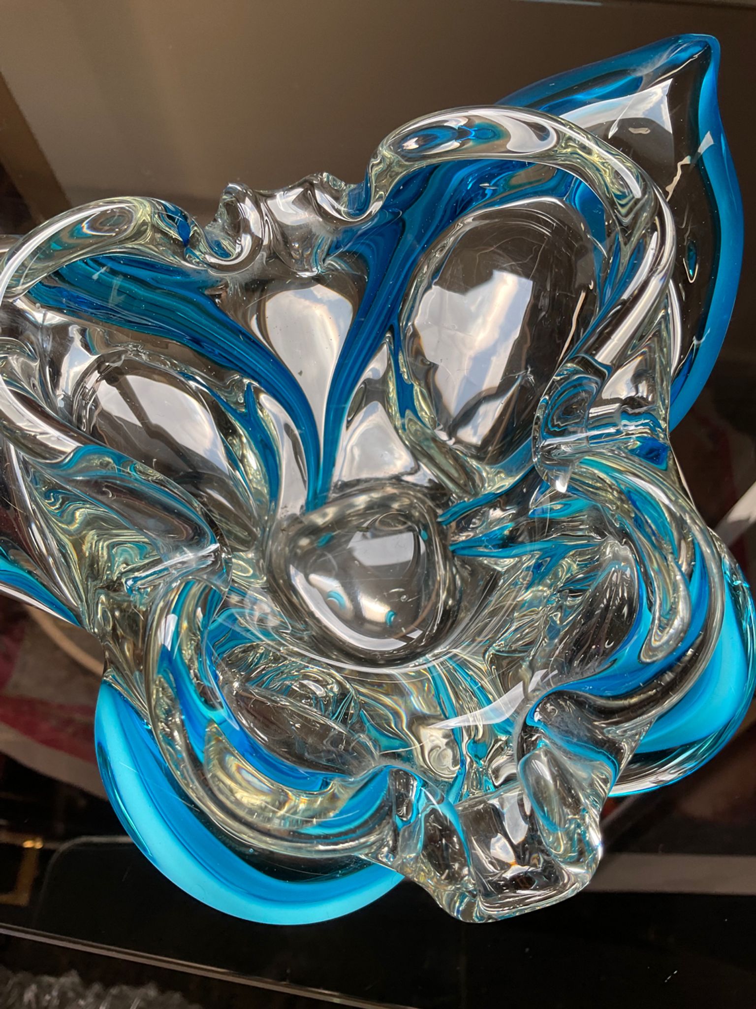 Murano glass empty pocket 60s