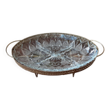 Crystal compartment cup