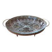 Coupe à compartiments cristal