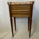 Old rag maker Louis XVI style marble side table early twentieth century
