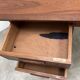 Scandinavian double-sided desk, teak, 1960s