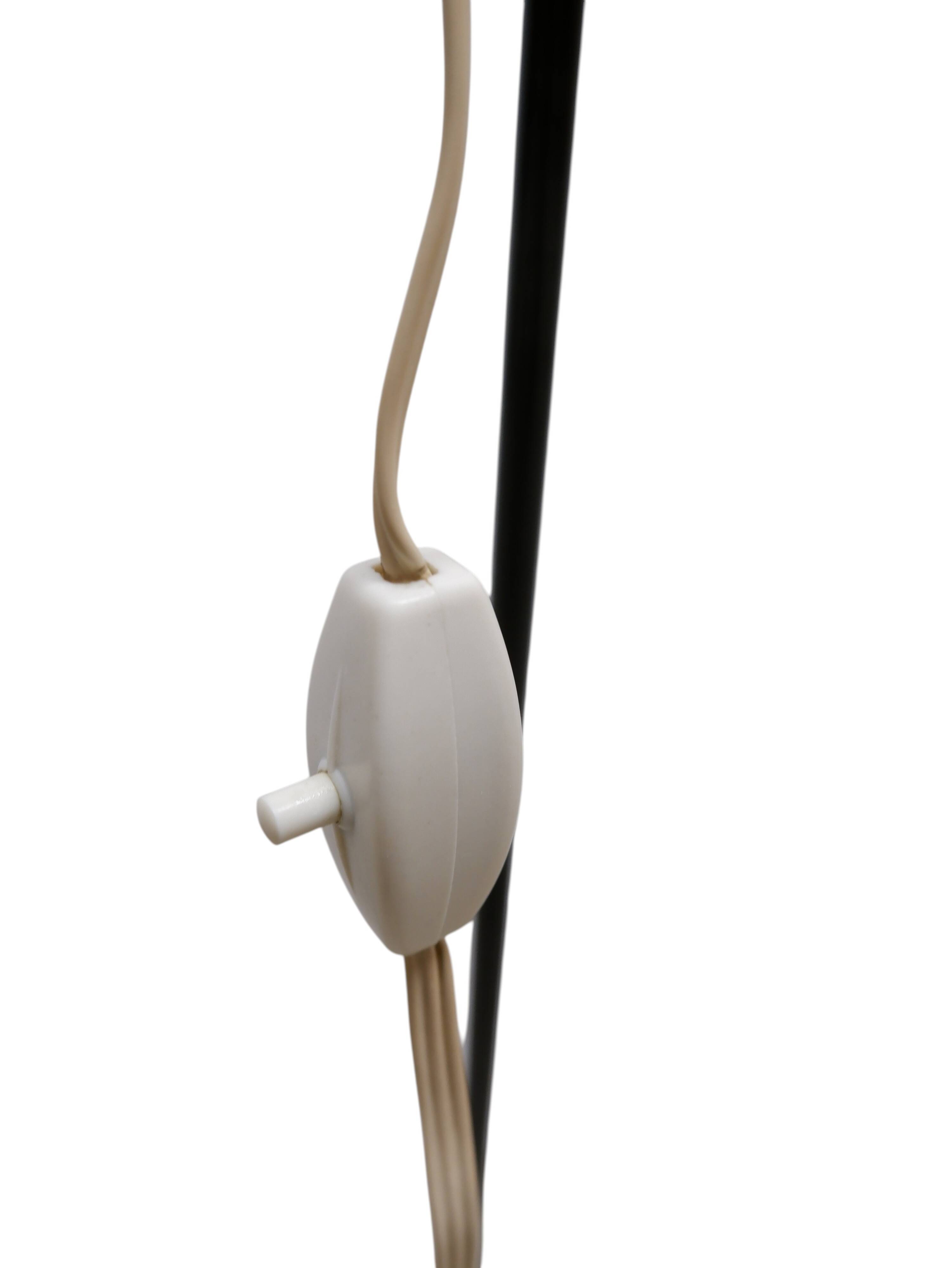 1960s floor lamp, tripod.