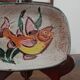 Plat Vallauris, années 60-70. Décor de poisson