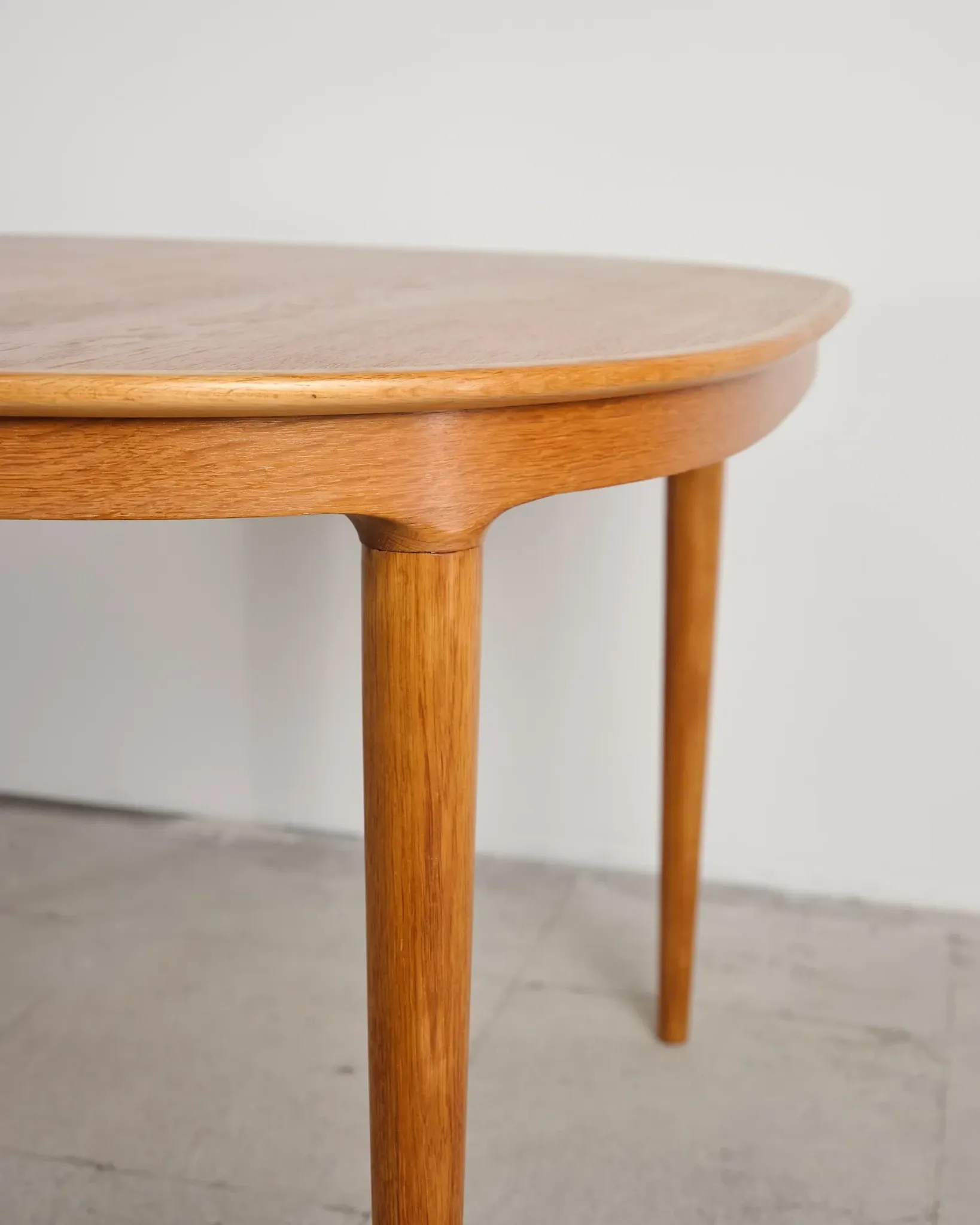 Table extensible en chêne par Skovmand & Andersen, Danemark, années 60