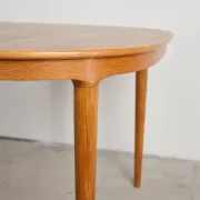 Table extensible en chêne par Skovmand & Andersen, Danemark, années 60