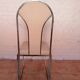Chaises de salon vintage en laiton de belgo chrome, 1970s