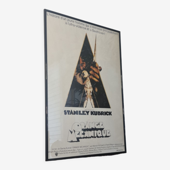 Poster under frame A Clockwork Orange, Stanley Kubrick