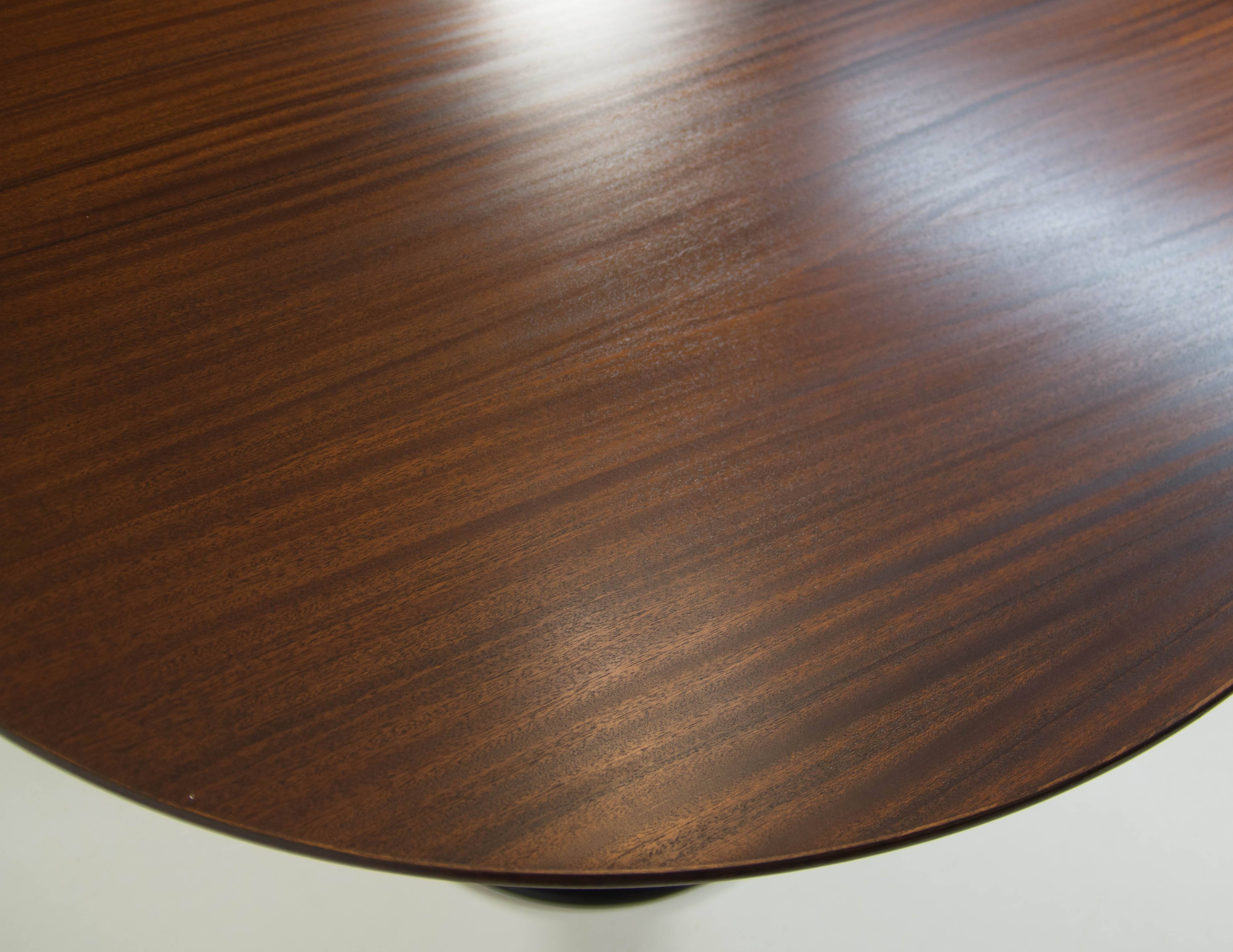 Mid-Century Pedestal Table by Dřevotvar Jablonné, 1960s, Restored