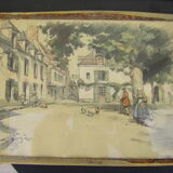 Set of four prints