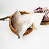 Round wicker flat basket