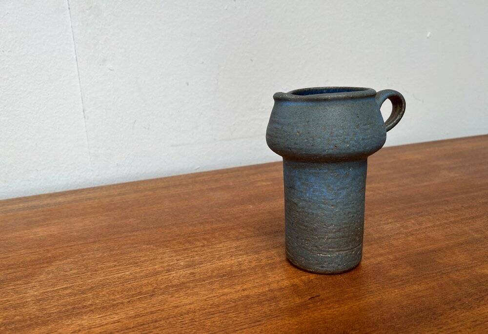 Studio pottery vase by Theodor Bogler for Maria Laach, mid-century German, 1960s.