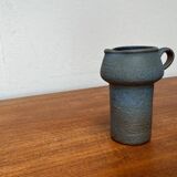 Studio pottery vase by Theodor Bogler for Maria Laach, mid-century German, 1960s.