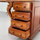 20th century Davenport desk with walnut piano top