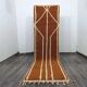Handmade runner rug 400cm x 70cm