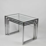 Set of three tables, 1970s