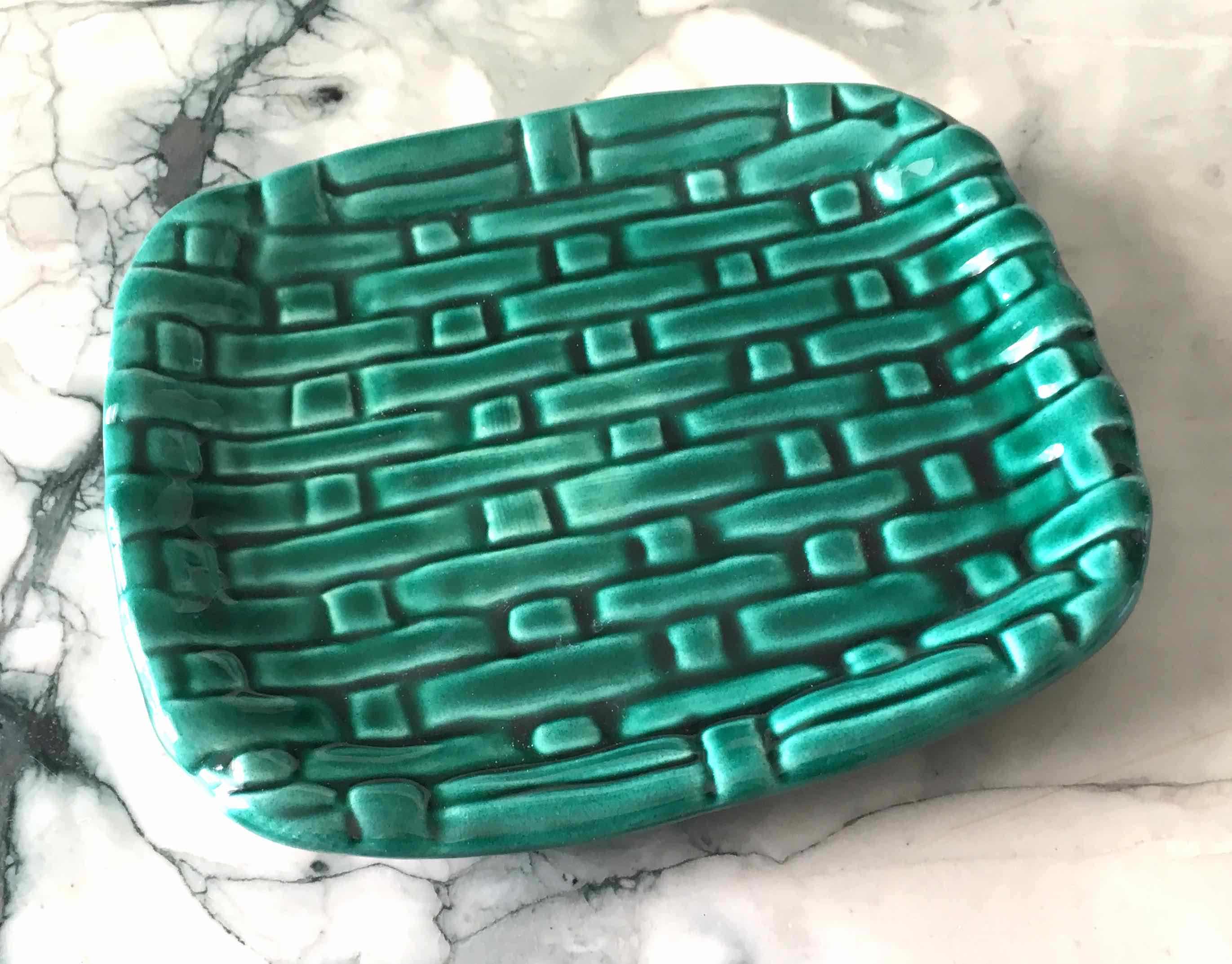 Vintage ceramic pocket tray