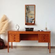 Bureau danois en teck vintage – Domino Møbler (années 60)