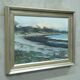 Jacques Zadig, Scandinavian Modern Landscape, Oil on Canvas, Framed