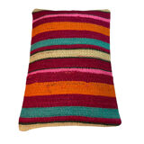 Vintage turkish kilim cushion cover, 30 x 50 cm