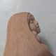 Sculpture mère à l'enfant en terre cuite