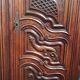 19th-century oak Renaissance wardrobe