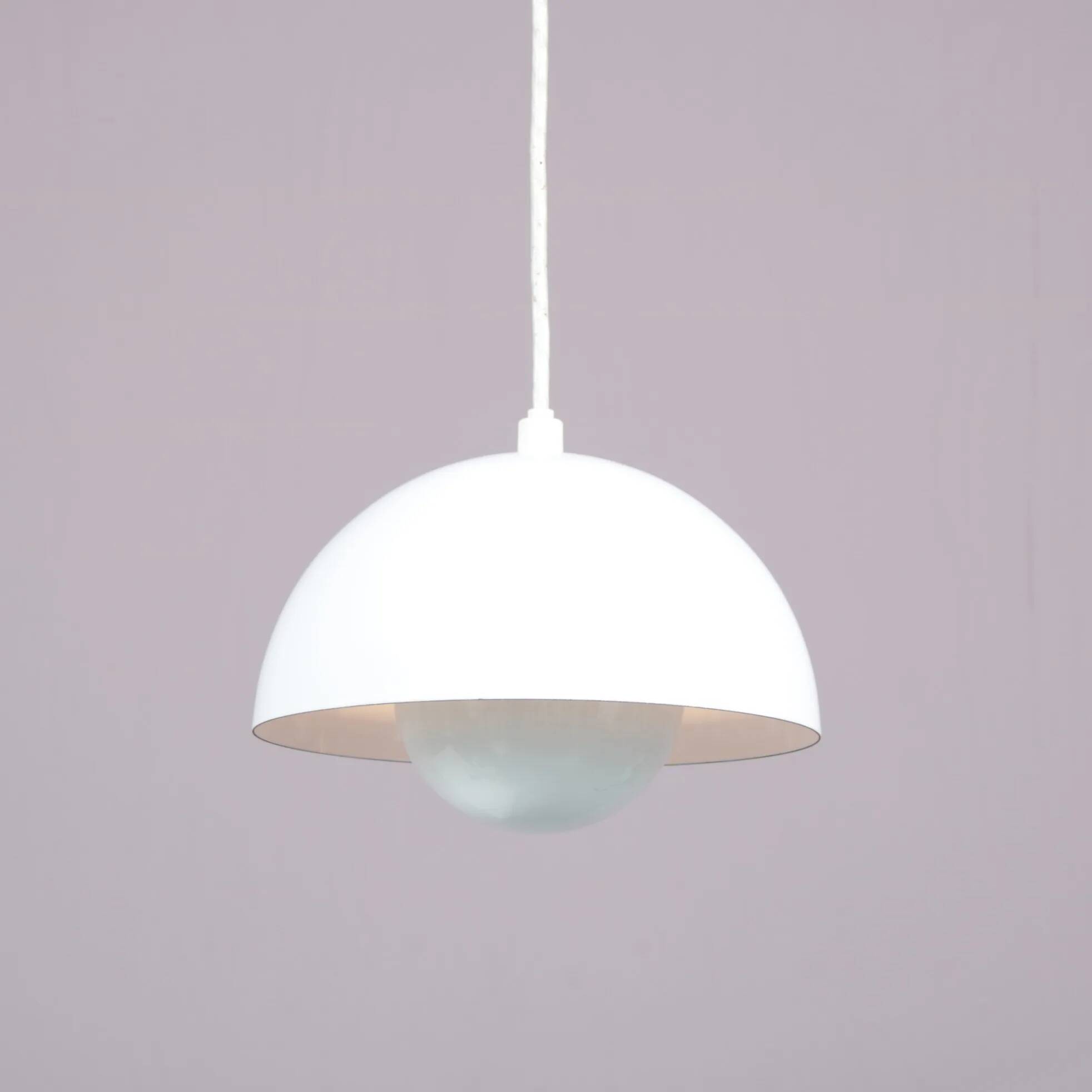 1970s “Flower Pot” hanging lamp by Verner Panton for Louis Poulsen, Denmark