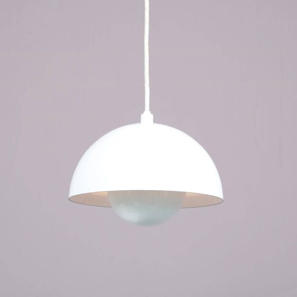 Lampe suspendue ''Flower Pot'' des années 1970 par Verner Panton pour Louis Poulsen, Danemark