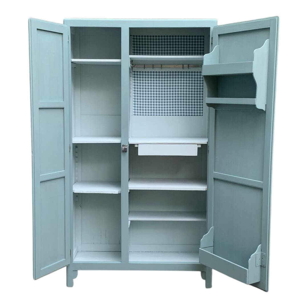 Mado 1940 blue/grey green kitchen cabinet buffet