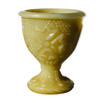Old opaline coquetier