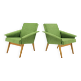 Paire de fauteuils lounge Tchécoslovaquie années 60