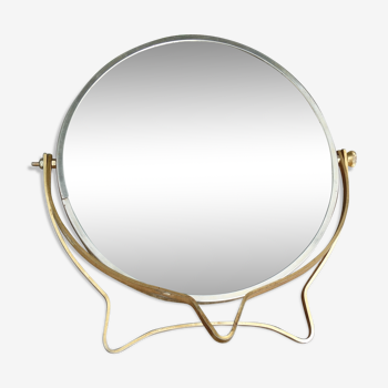 Vintage bathroom mirror diameter 20cm