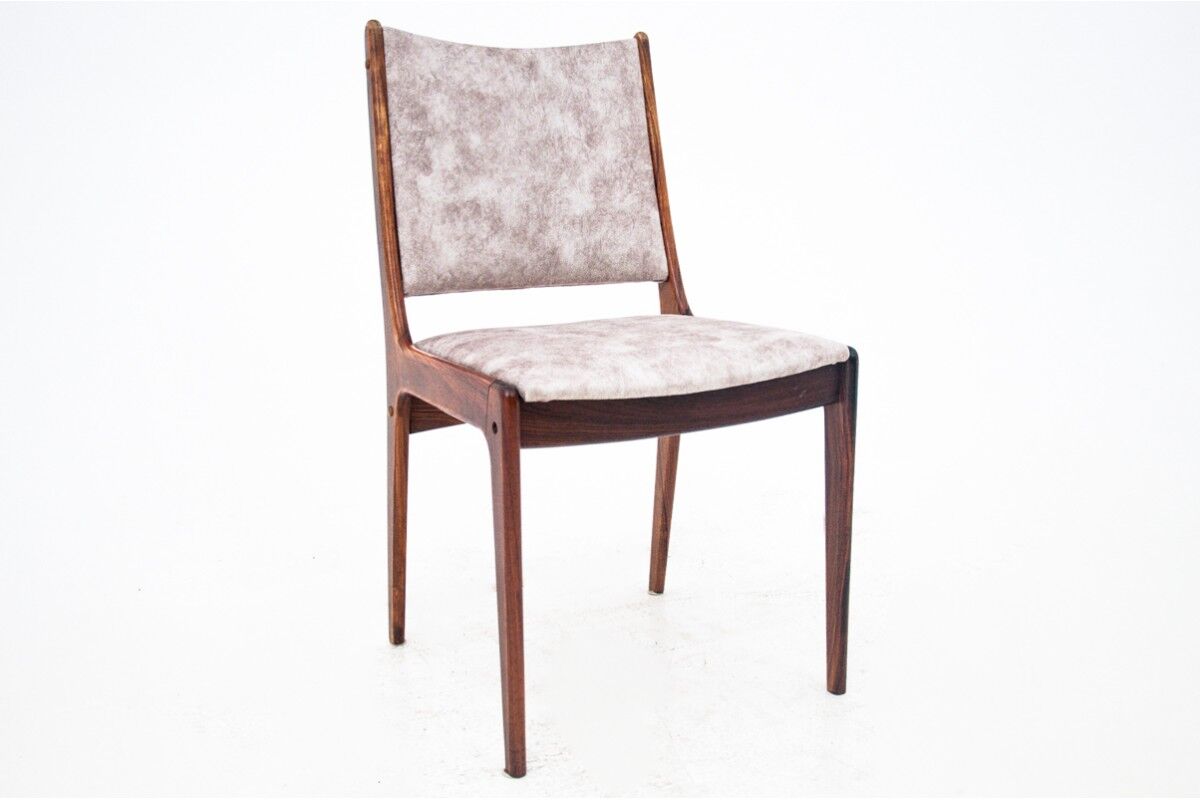Set of 6 teak chairs, Uldum Mobelfabrik, Denmark, 1960s