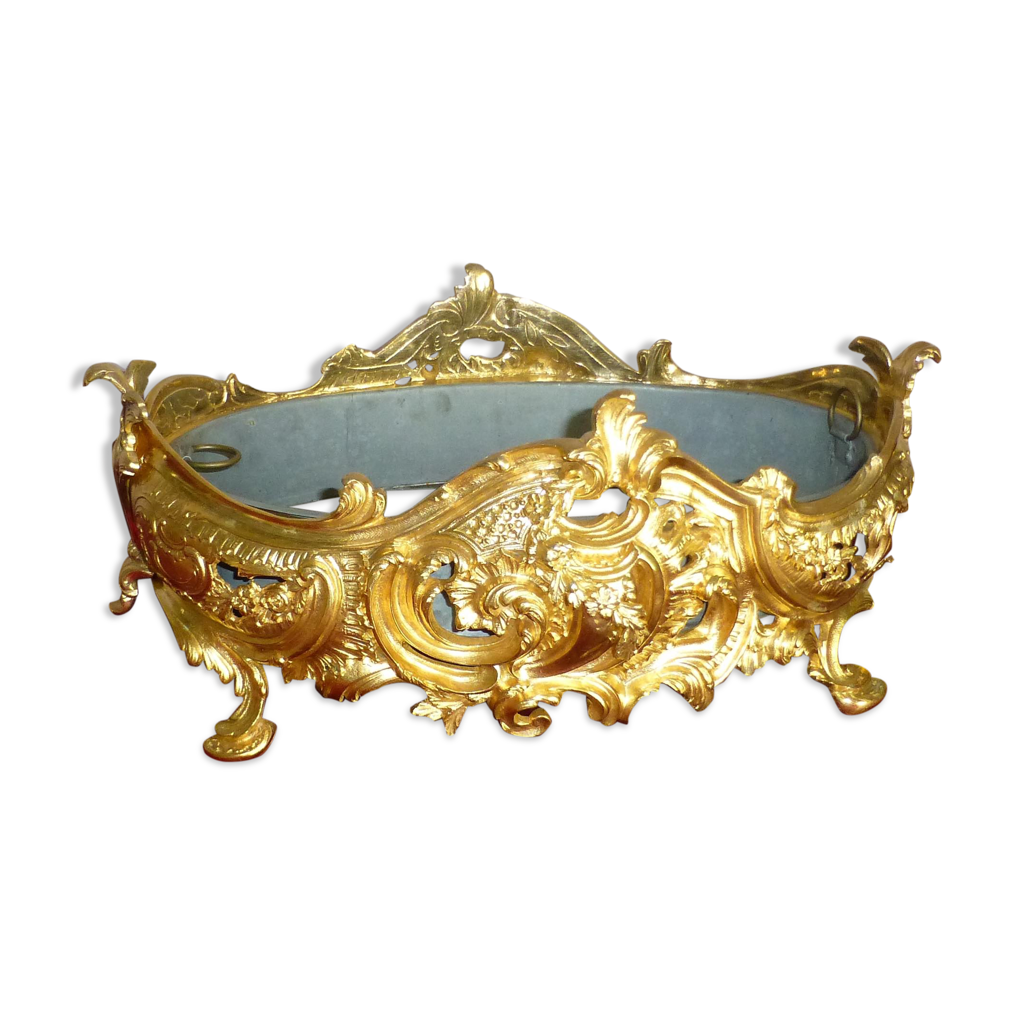 Jardiniere en bronze doré Selency