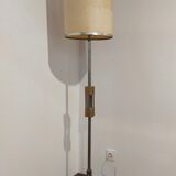 Floor lamp in chrome and brass metal 1970