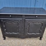 Black Louis XV low sideboard
