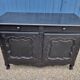 Black Louis XV low sideboard